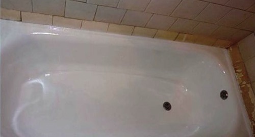 Реставрация ванны жидким акрилом | Перово 